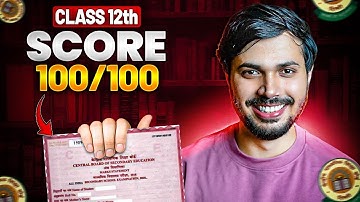 Score 100/100 without Tuitions 🤯 Class 12 Boards CBSE 2025-26 Strategy Revealed💀