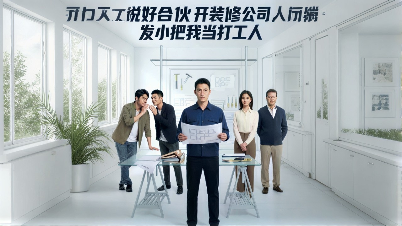 說好合夥開公司，發小竟把我當打工人