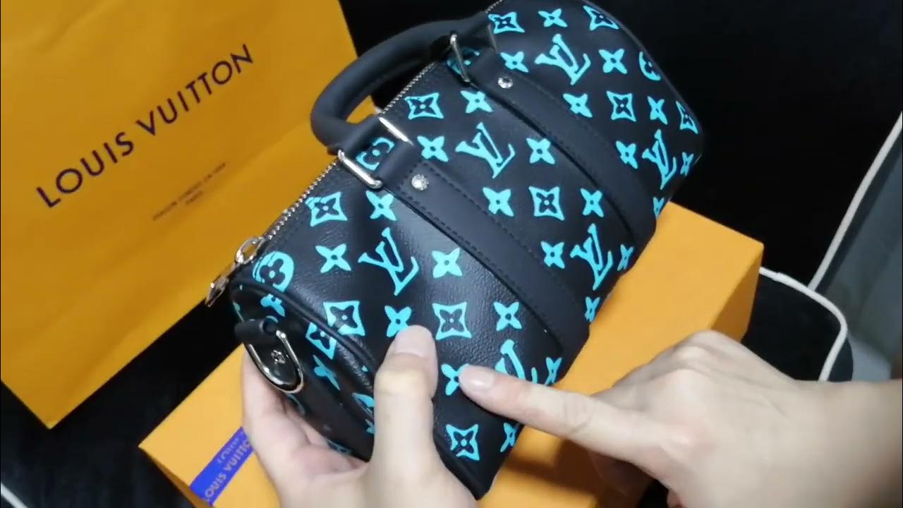 Unboxing of my new Louis Vuitton Keepall 25 Bandouliere