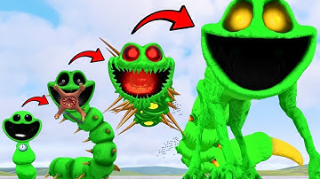 NEW EVOLUTION OF WORMZILLA SMILING CRITTERS POPPY PLAYTIME 3 in Garry