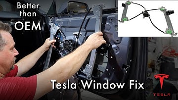 Tesla Model S Window Repair - Regulator replacement with Dorman 740-603