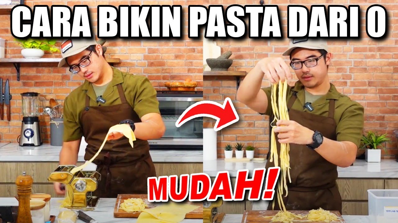 Cara Gampang Bikin Pasta dari Nol ala Bryan Ferrysienanda!
