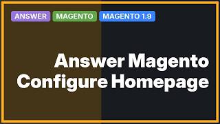 Magento: Configure homepage to use phtml file (3 Solutions!!)