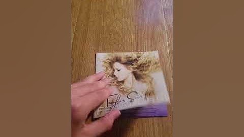 Taylor Swift Fearless CD unboxing