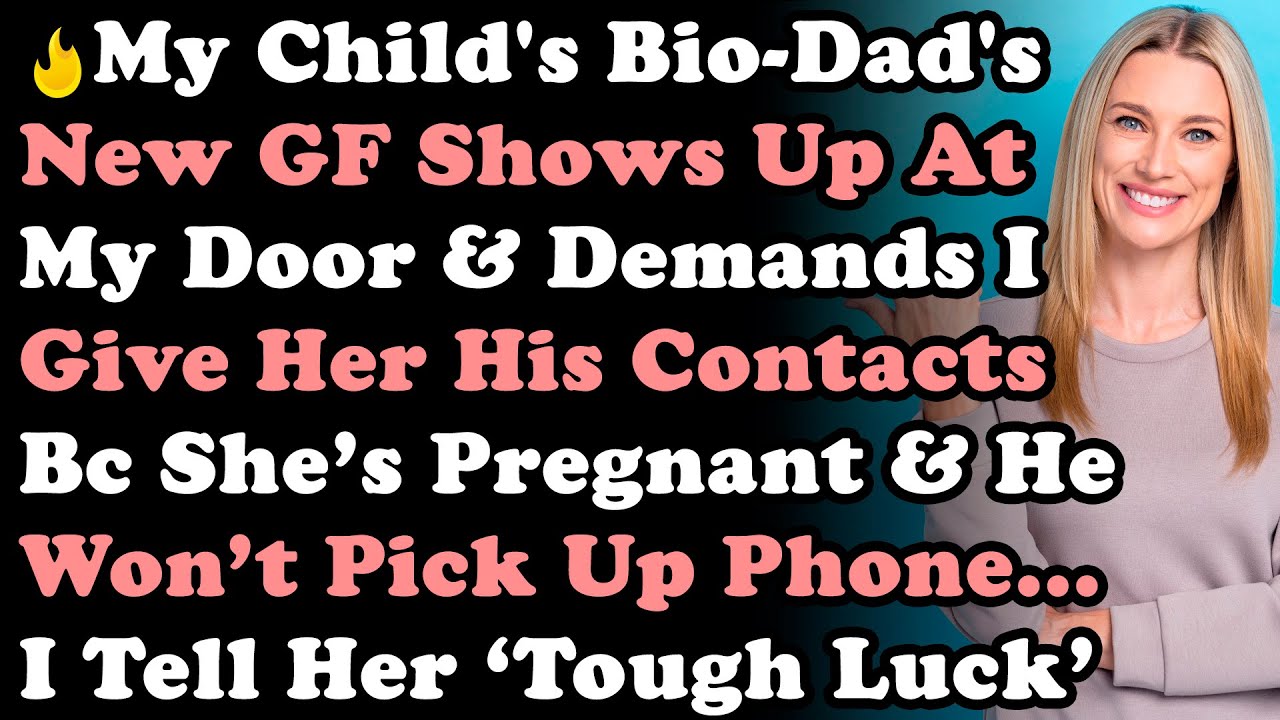 Новая девушка биологического отца моего ребенка появилась на пороге моего дома и потребовала, что...