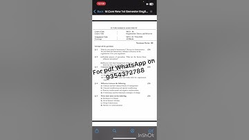 MCO 1 ENGLISH MEDIUM SOLVED ASSIGNMENT 2022-23 FOR PDF WHATSAPP ON 9354372788
