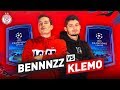 Bennnzz vs klemo  gros pack opening ligue des champions 