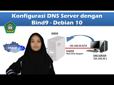 Konfigurasi DNS Server Bind9 pada Server Debian 10