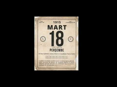 18 Mart Çanakkale Şehitleri ve Anma Günü Fon Müzik