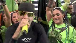 FEID EN LA INAUGURACIÓN DE LA COPA AMÉRICA MOOORR 💚😍. LUNA 💚 CONCIERTO EN VIVO FULL HD