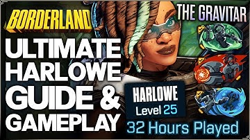 Borderlands 4 - Full Harlowe the Gravitar Guide - High Level  Gameplay, All Skills, Builds & More!