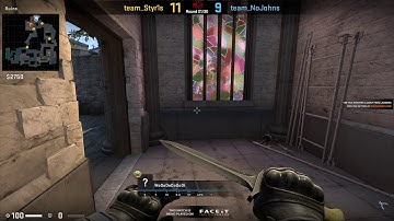 CS:GO - Im literally f8cking sick to my stomach... 1v4 ninja defuse...
