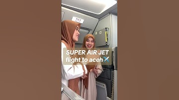 Pramugari Cantik SAJ Devina Puspita Terbang ke Aceh #pramugari #cabincrew #pramugari #shorts #short