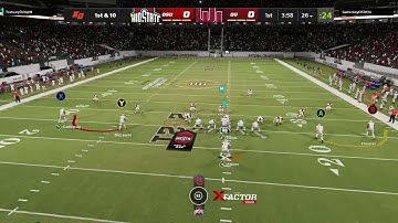 Madden 22 Buckeyes vs OU Justin Fields to Terry McLaurin long TD