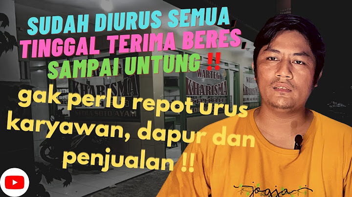 CARA MEMULAI BISNIS WARTEG LANGSUNG UNTUNG | KHARISMA BAHARI GROUP SOLUSINYA