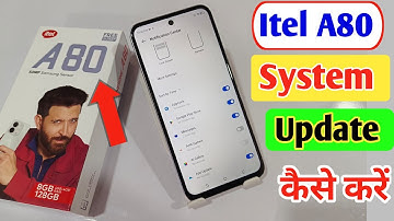 how to system update Itel A80 / Itel A80 system update kaise kare / Itel A80 new update