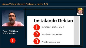🟠 Curso GNU Linux - Aula 05 - Instalando Debian 1/3