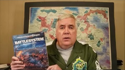 Battlesystem In AD&D Part 1: The Rulebook