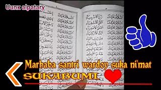 Marhaba ala santri wardoy Sukabumi di menes Pandeglang