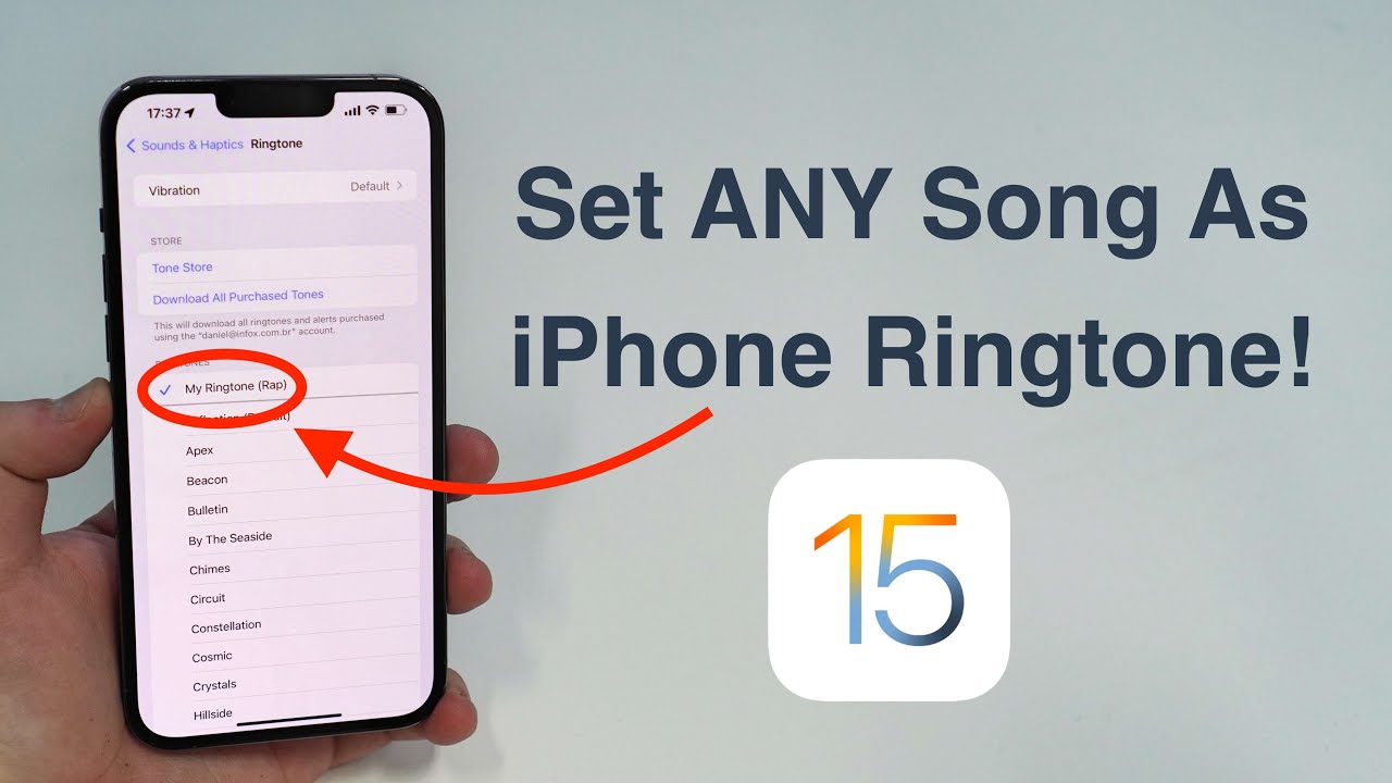 2022) How to set ANY Song as iPhone Ringtone - Free and No -