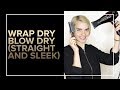 Wrap dry blow dry droit et lgant