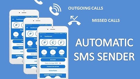 NutanAutoSMS | Auto SMS Sender for Incoming , Outgoing and Missed Calls | Bulk SMS Service