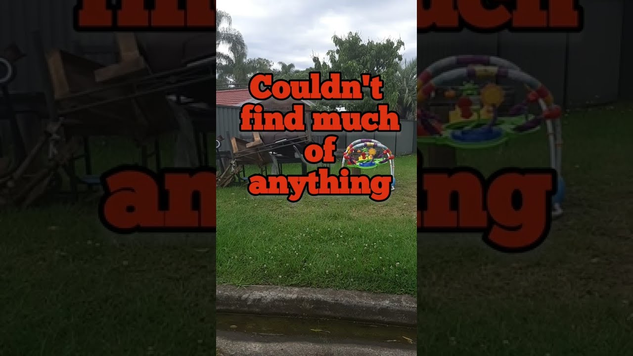 DID I FIND ANYTHING? 