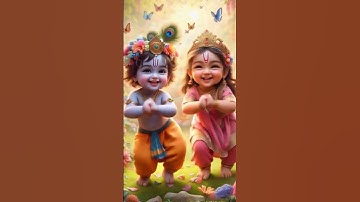 Thumbnail of Radhe Radhe #music #love #cute #yashomatimaiyasebolenandlala #divinemantra