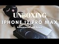 Unboxing 🍎iPhone 12 Pro Max + Accessories + Setup | Silver 128GB📱| Aesthetic Unboxing