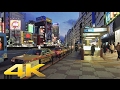 Walking around Ikebukuro east area by night, Tokyo - Long Take【東京・池袋/夜景】 4K