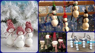 Amazing Snowman Golf Ball Ornament ideas for the best Events