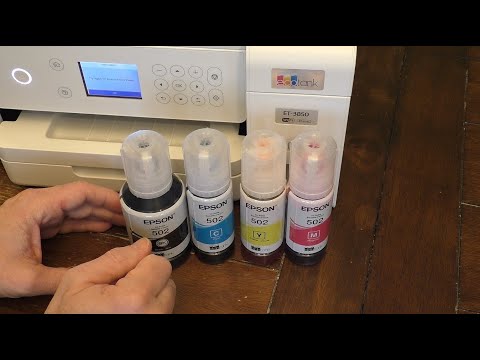 Video: Hvordan etterfylle utskrift med blekk riktig?