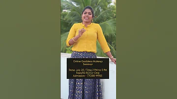 Online Goddess Makeup Seminar 7708819955 7010455916 Nilaasfashioninstitute Nila 