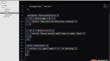 Backbone JS Views - 06 tutsplus