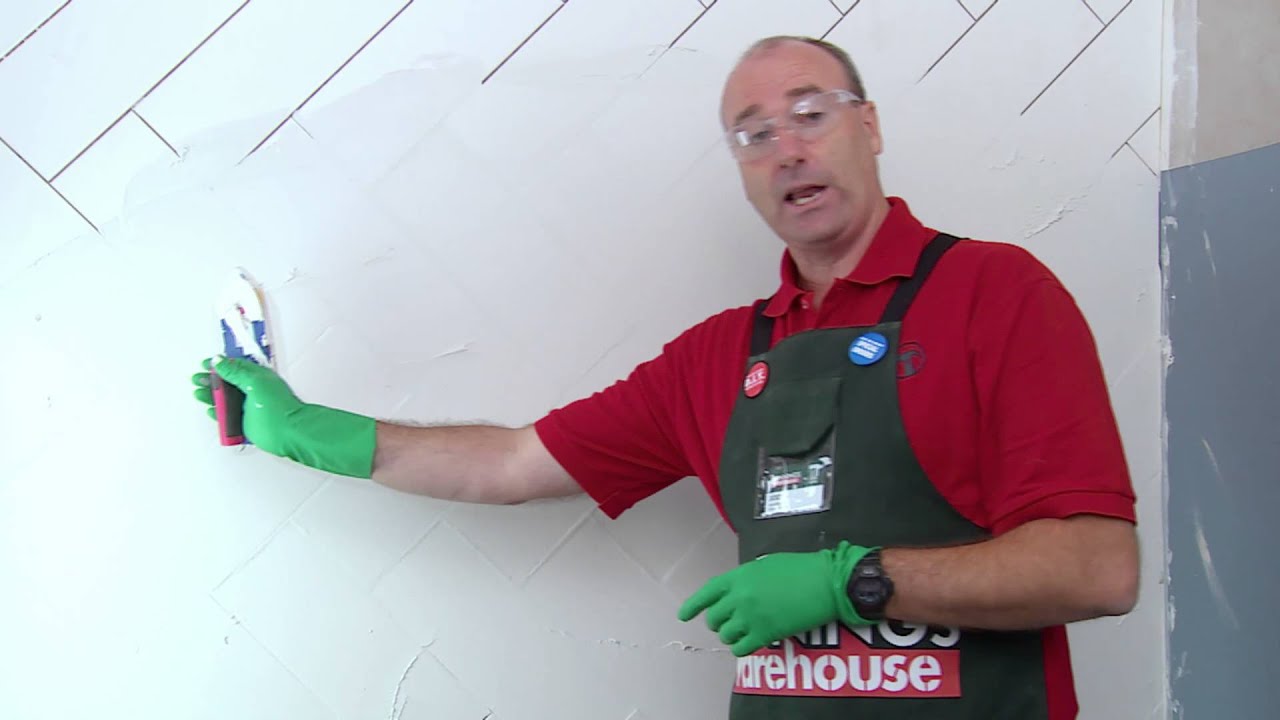 How To Grout Tiles - DIY At Bunnings