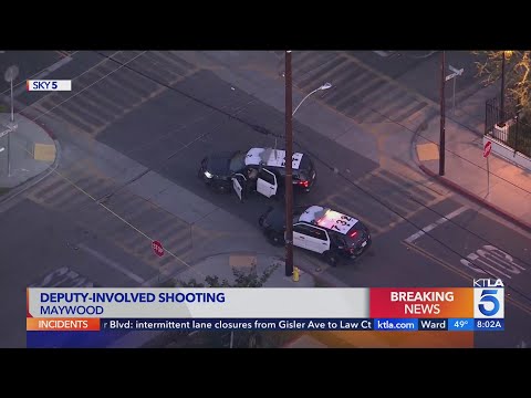 Los Angeles County Sheriff's Deputy Shoots, Kills Man In Maywood