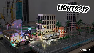 THE CITY HAS LIGHTING!