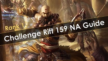 Diablo 3 Challenge Rift 159 NA Guide Rank 1