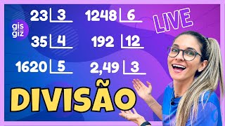 Divisão  Divisão Mtemática com a Gis #matematica #math