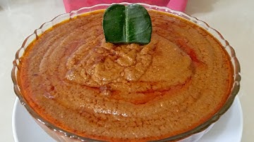 🌲 Begini tips nya membuat Sambal kacang serbaguna yang enak dan tidak mudah basi