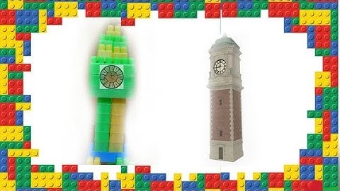 CLOCK TOWER BY USING LEGO BLOCKS 🕒🗼  || Clock Tower || Toys || ALL FOR KIDS || Games.