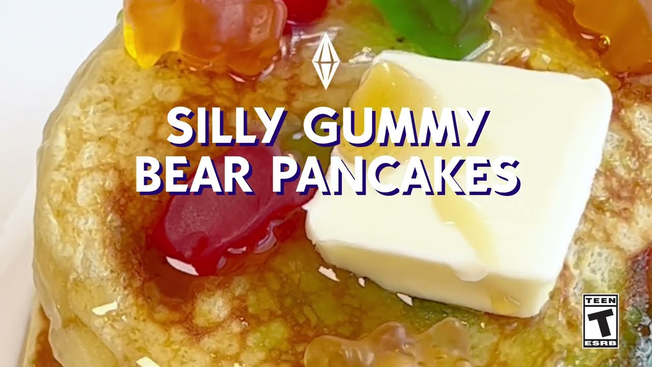 Dare to Try The Sims 4 Silly Gummy Bear Pancakes