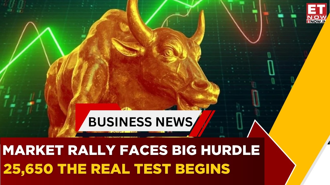 Closing Trade: Nifty Ends In Green, But 25,650 Emerges As Key Resistance Level | Business News