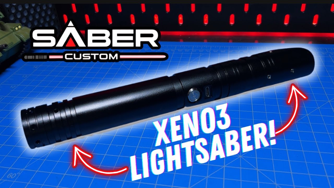 Xeno3 BUDGET (Under $200) Lightsaber From SABERCUSTOM Review