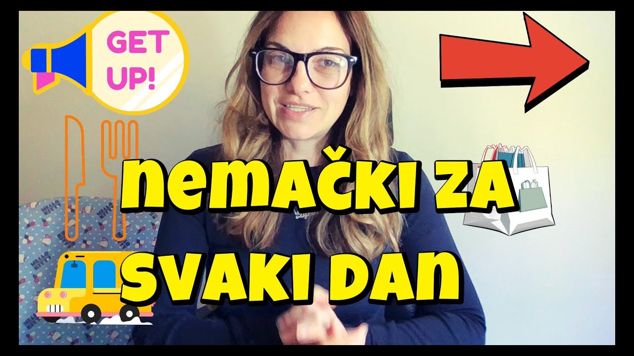 NEMAČKI - ZA SVAKI DAN  - POLA SATA RASPRIČAVANJA NA SVAKODNEVNE TEME