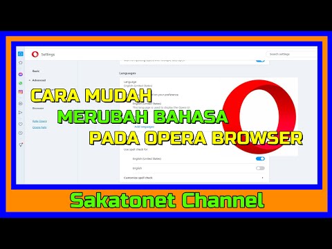 Video: Bagaimana Mengubah Bahasa Di Opera