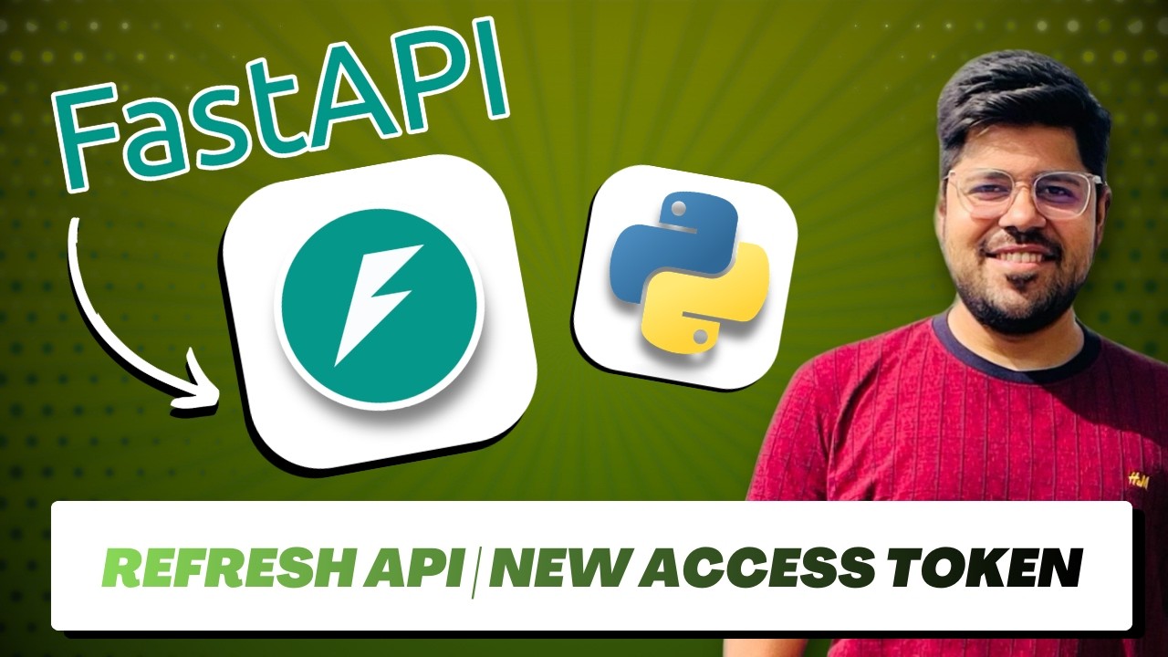 Create Refresh Token API in FastAPI | Generate New Access Token - YouTube