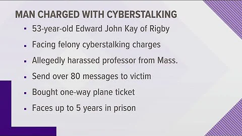 Rigby man arrested on cyberstalking charge