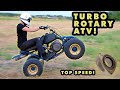 Our TURBO ROTARY ATV Rips!