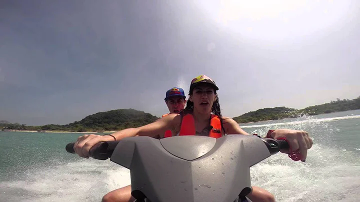Extreme Wing Suit BASE-Jet Skiing in Thailand